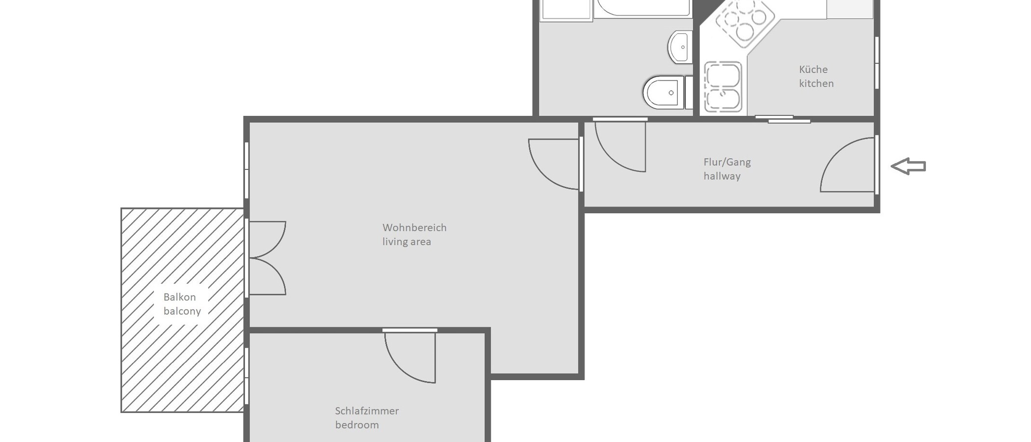 Wohnung München Messestadt Riem 01 Grundriss 13423