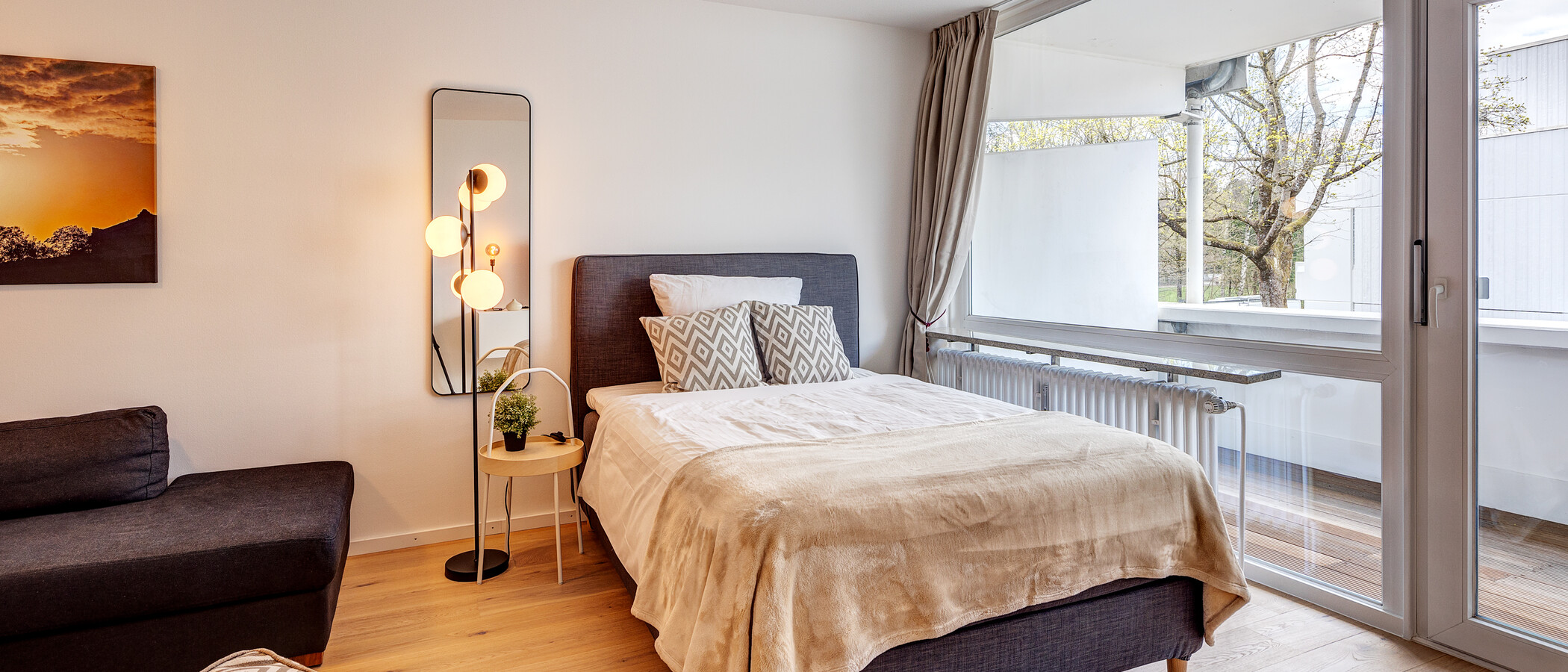 Wohnung München Bogenhausen 01 Schlafbereich 13429