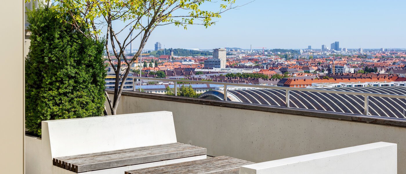 Wohnung München Nymphenburg 02 Gemeinschaftsterrasse  13432