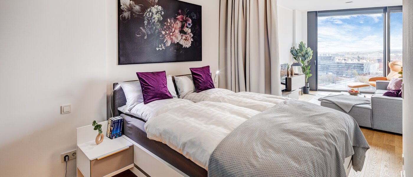 Wohnung München Nymphenburg 01 Schlafbereich 13432