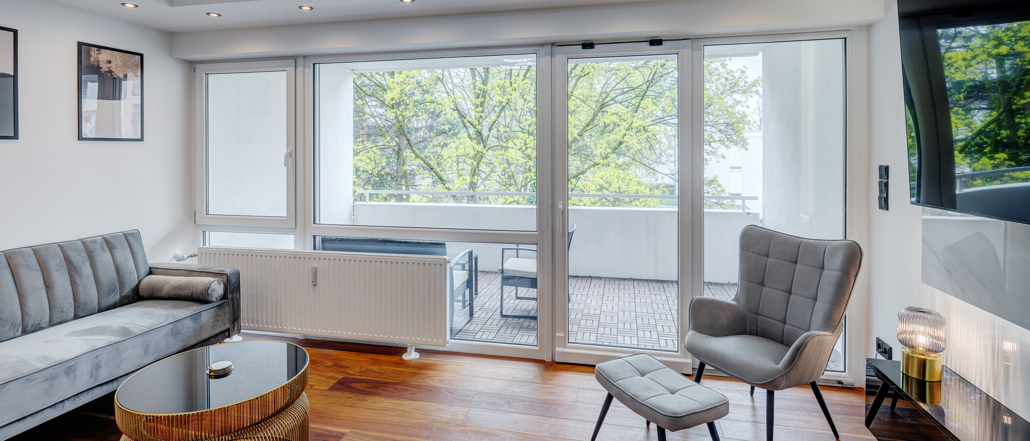 Wohnung München Nymphenburg 01 Wohnbereich 13438