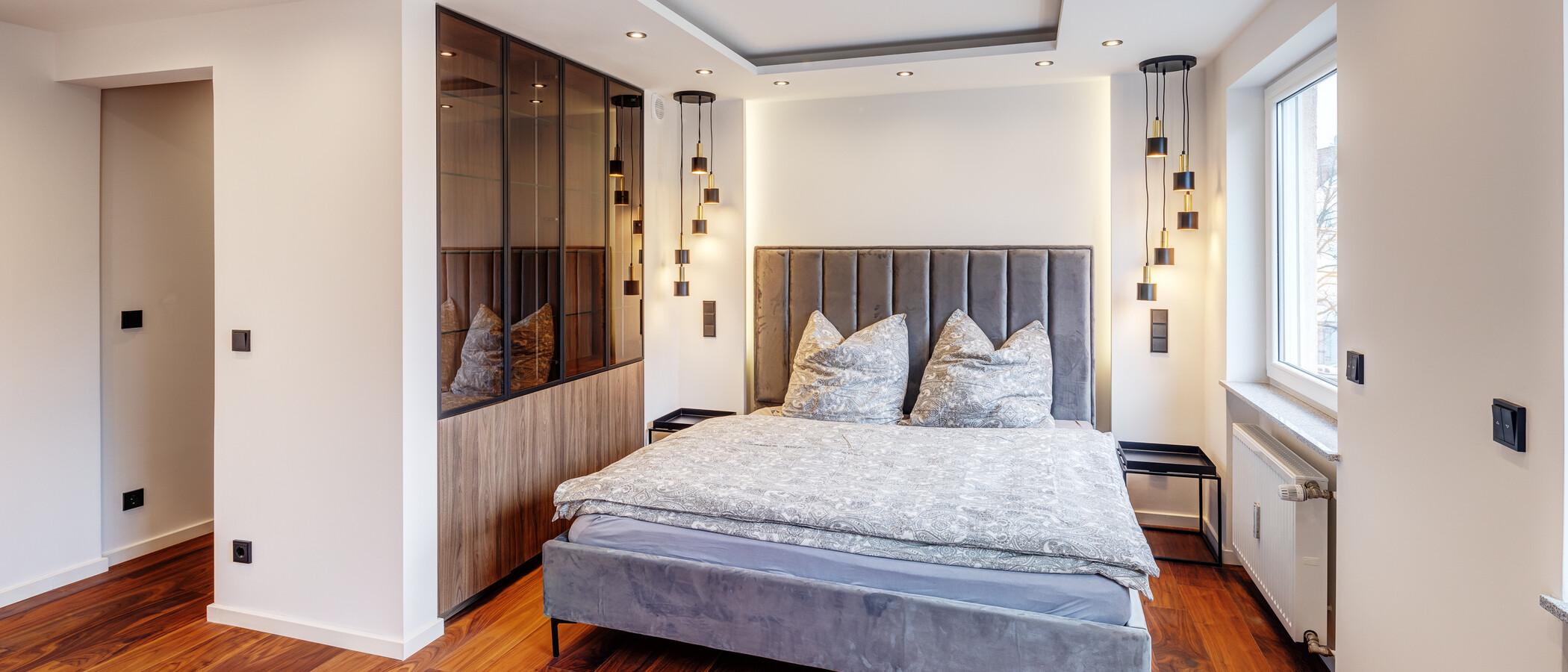 Wohnung München Nymphenburg 01 1. Schlafzimmer 13438