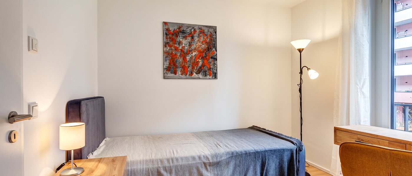 Wohnung München Moosach 01 2. Schlafzimmer	 13450