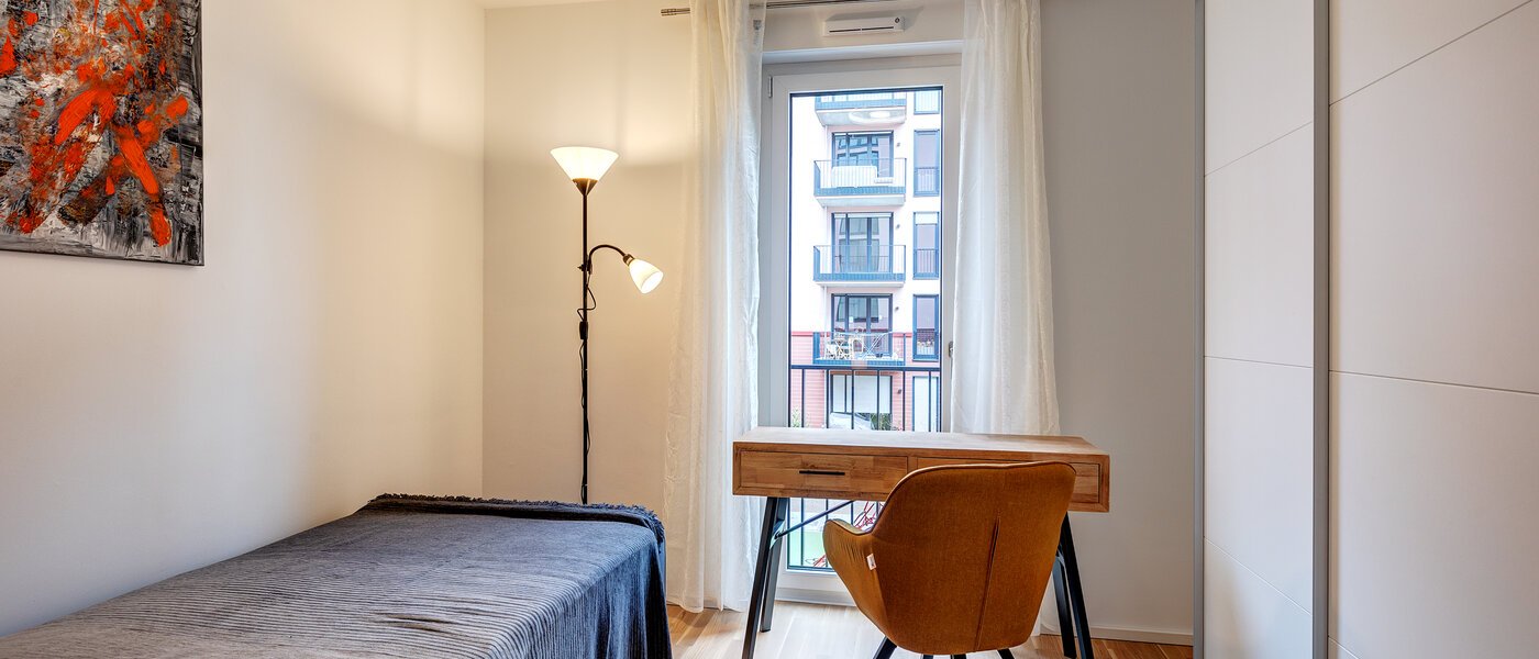 Wohnung München Moosach 02 2. Schlafzimmer	 13450