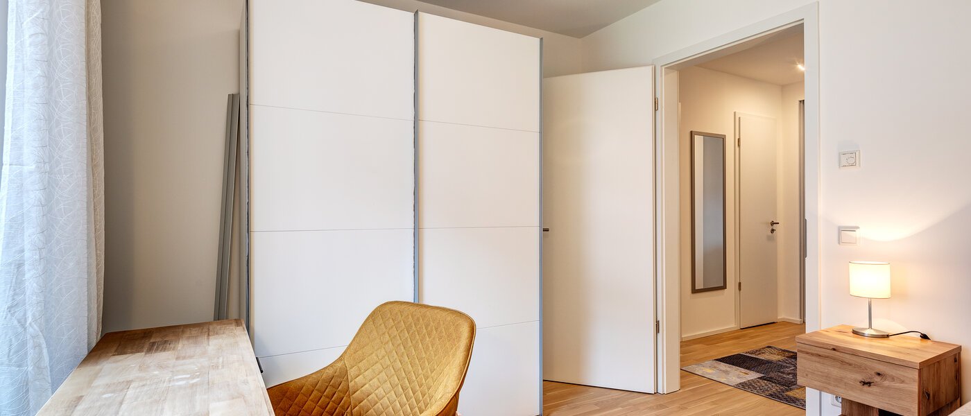 Wohnung München Moosach 03 2. Schlafzimmer	 13450