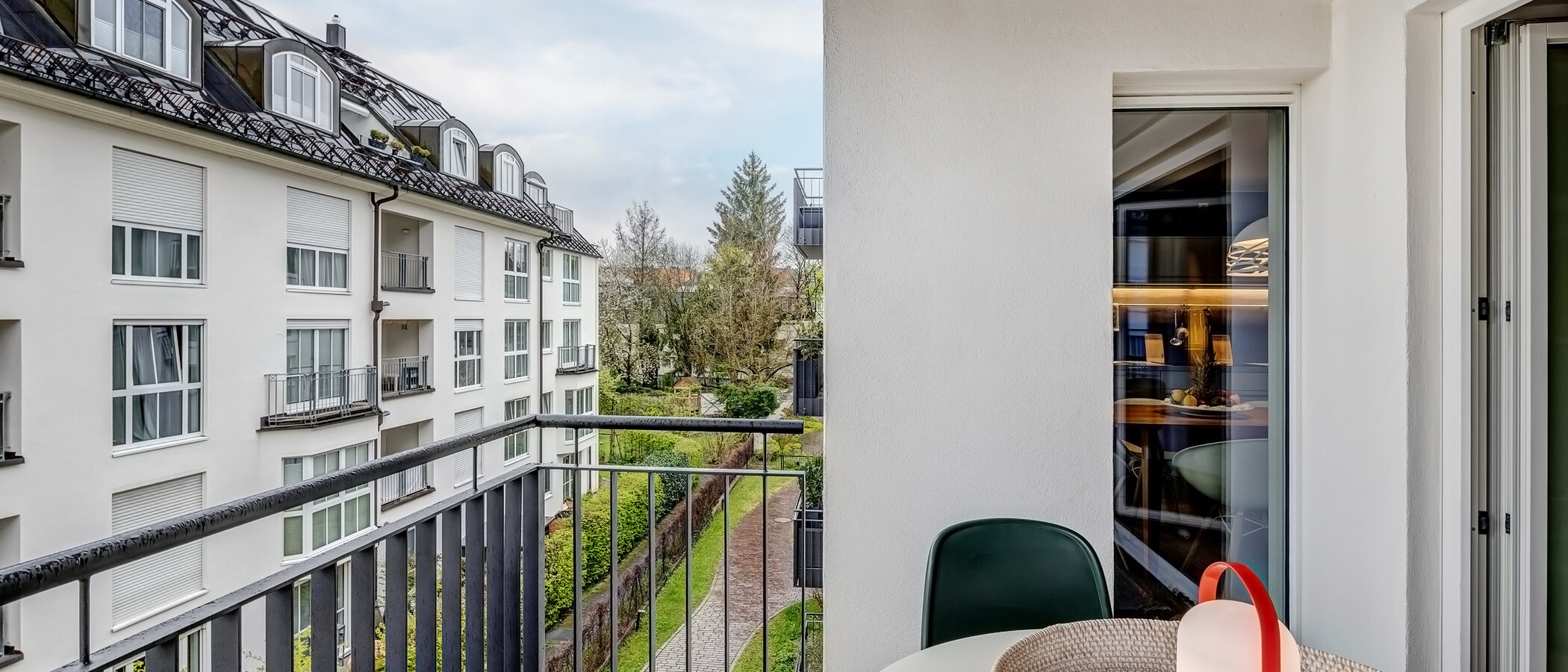 Wohnung München Nymphenburg 02 Loggia 13454