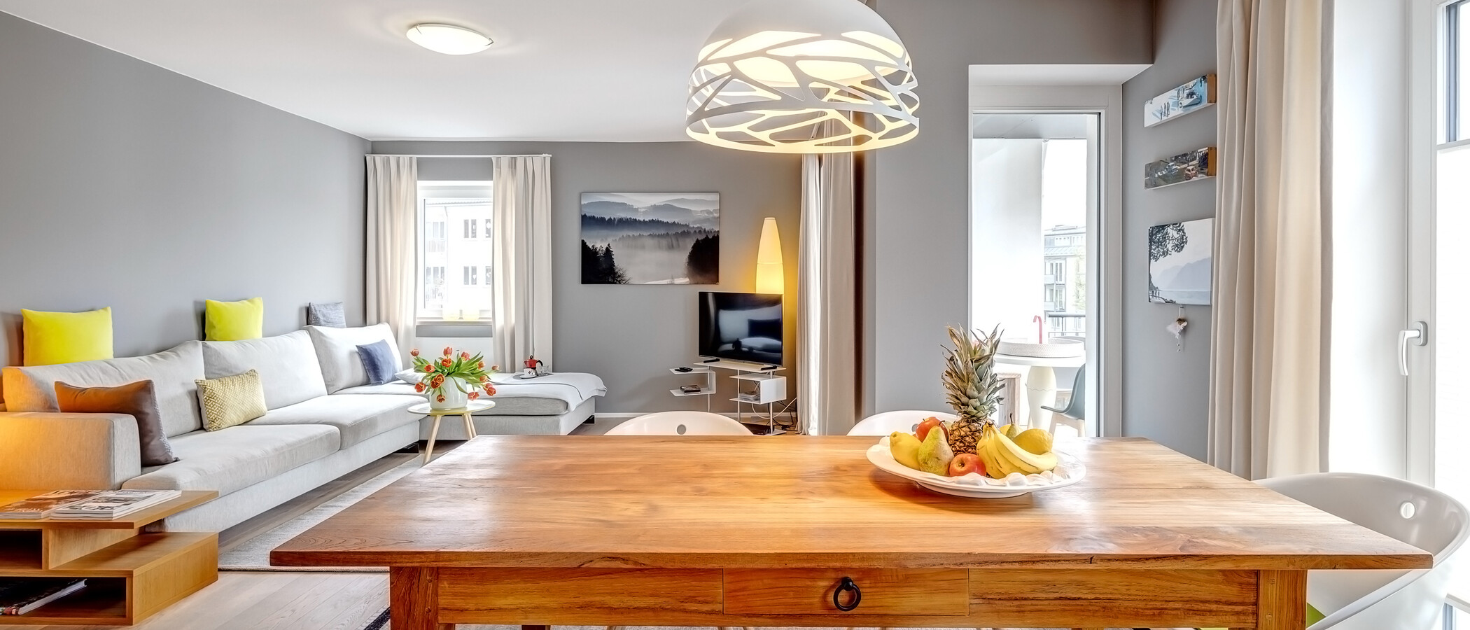Wohnung München Nymphenburg 01 Wohnbereich 13454