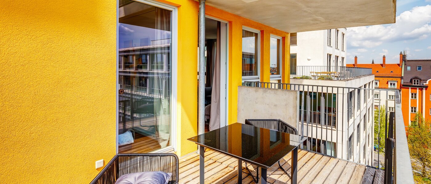 Wohnung München Schwanthalerhöhe 01 Balkon 13468
