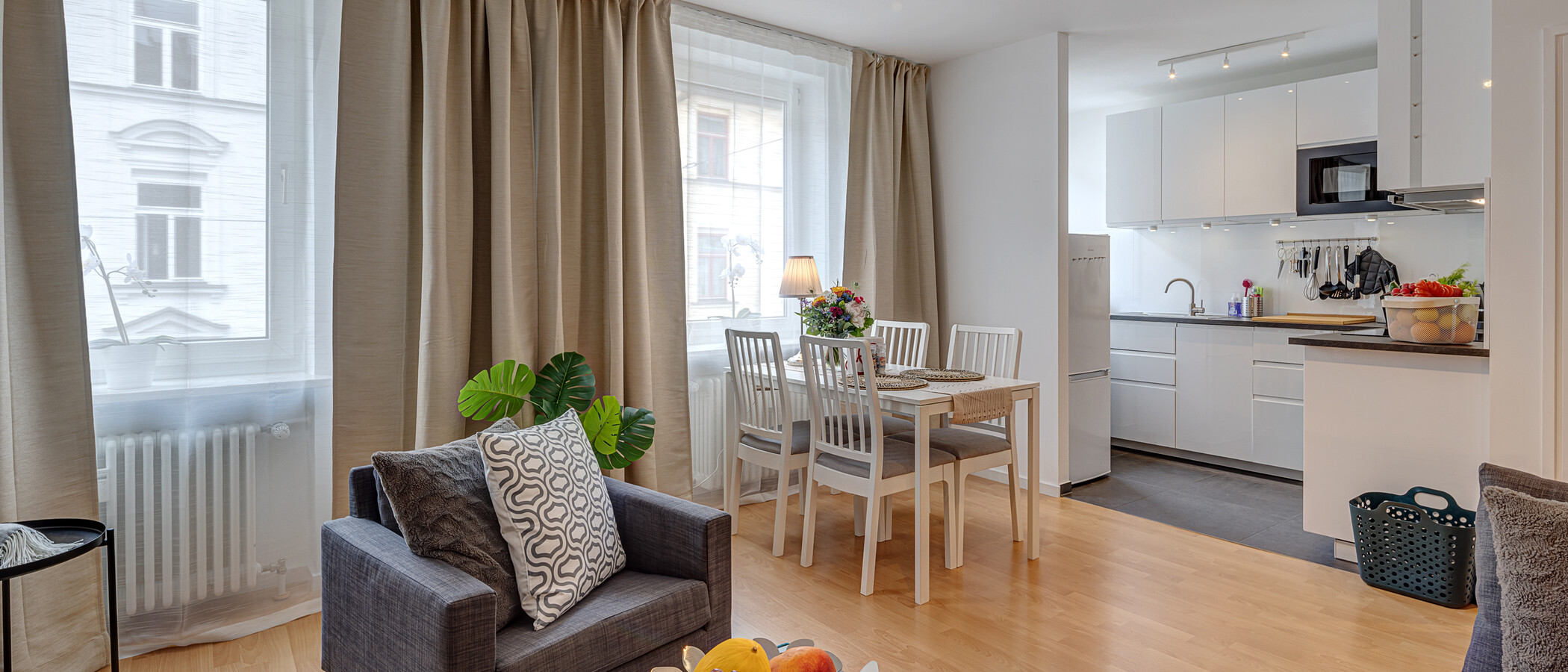 Wohnung München Lehel 04 Wohnbereich 13484
