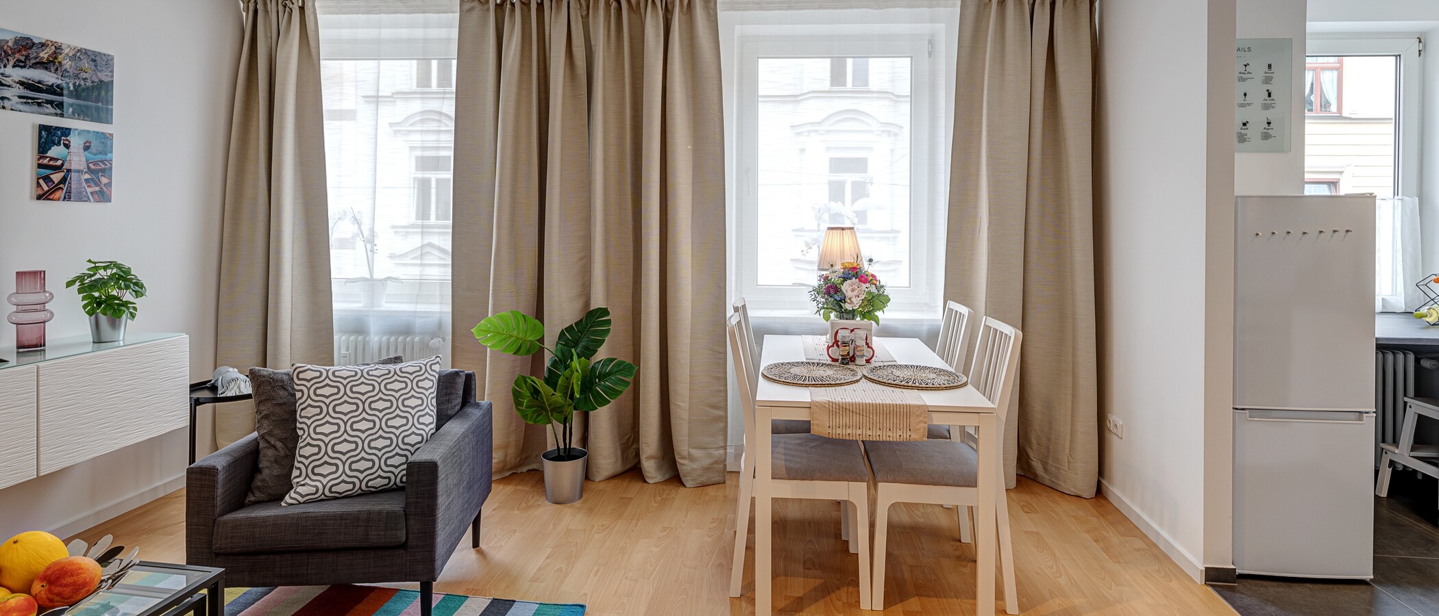 Wohnung München Lehel 05 Wohnbereich 13484