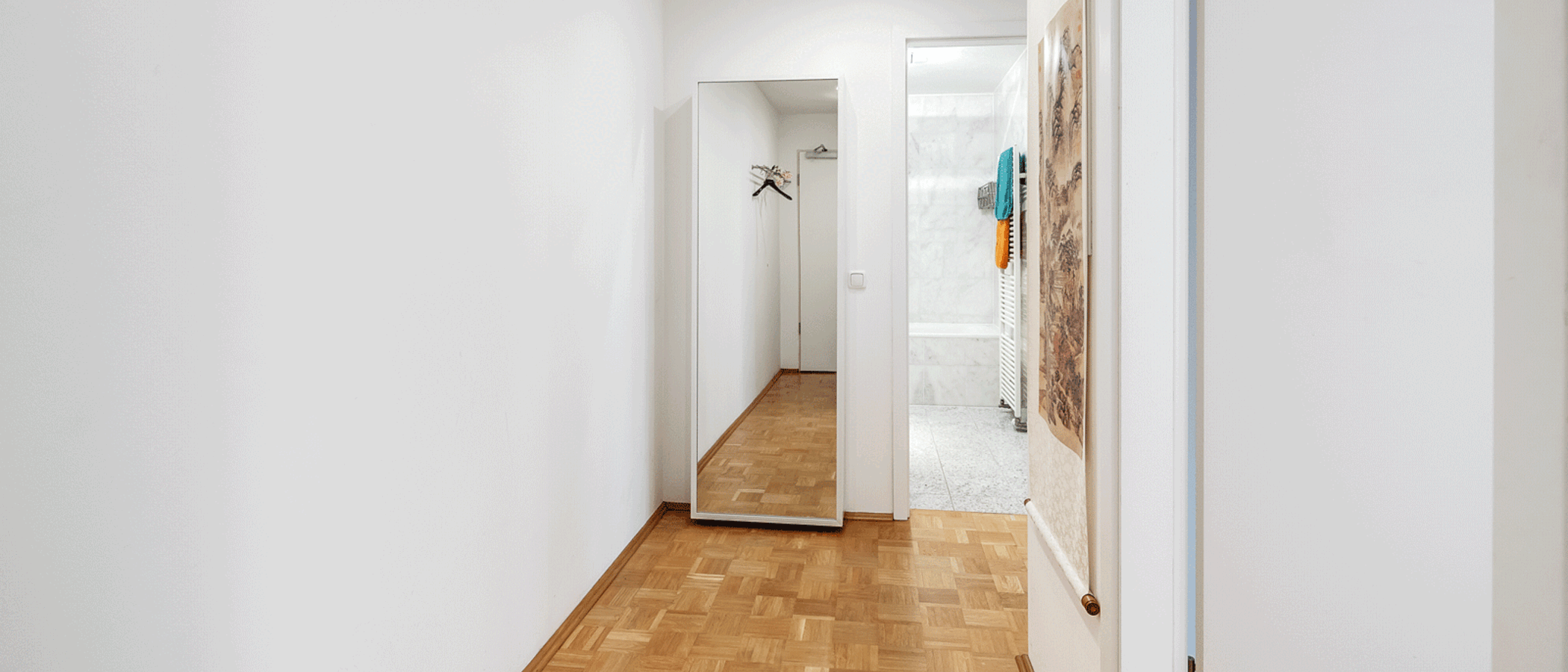 Wohnung München Lehel 01 Flur/Gang 1349
