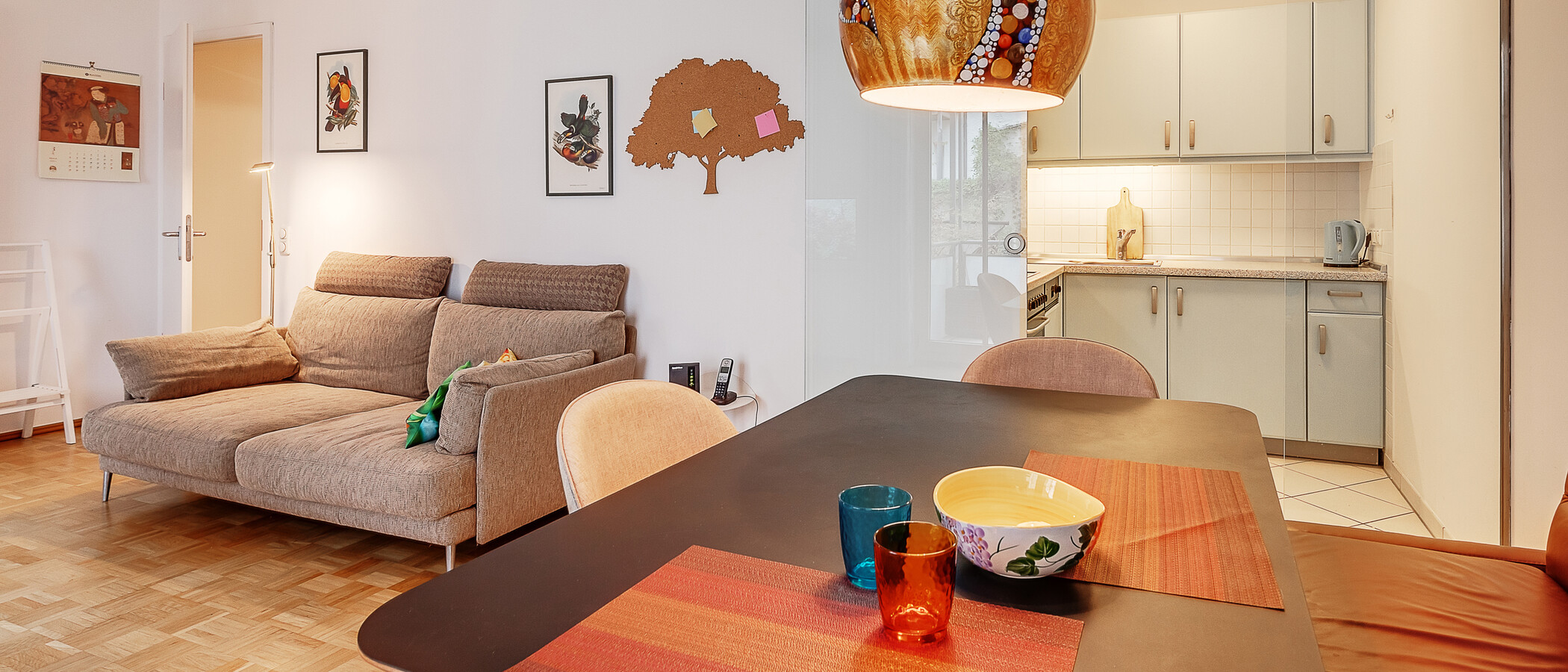 Wohnung München Lehel 02 Wohnbereich 1349