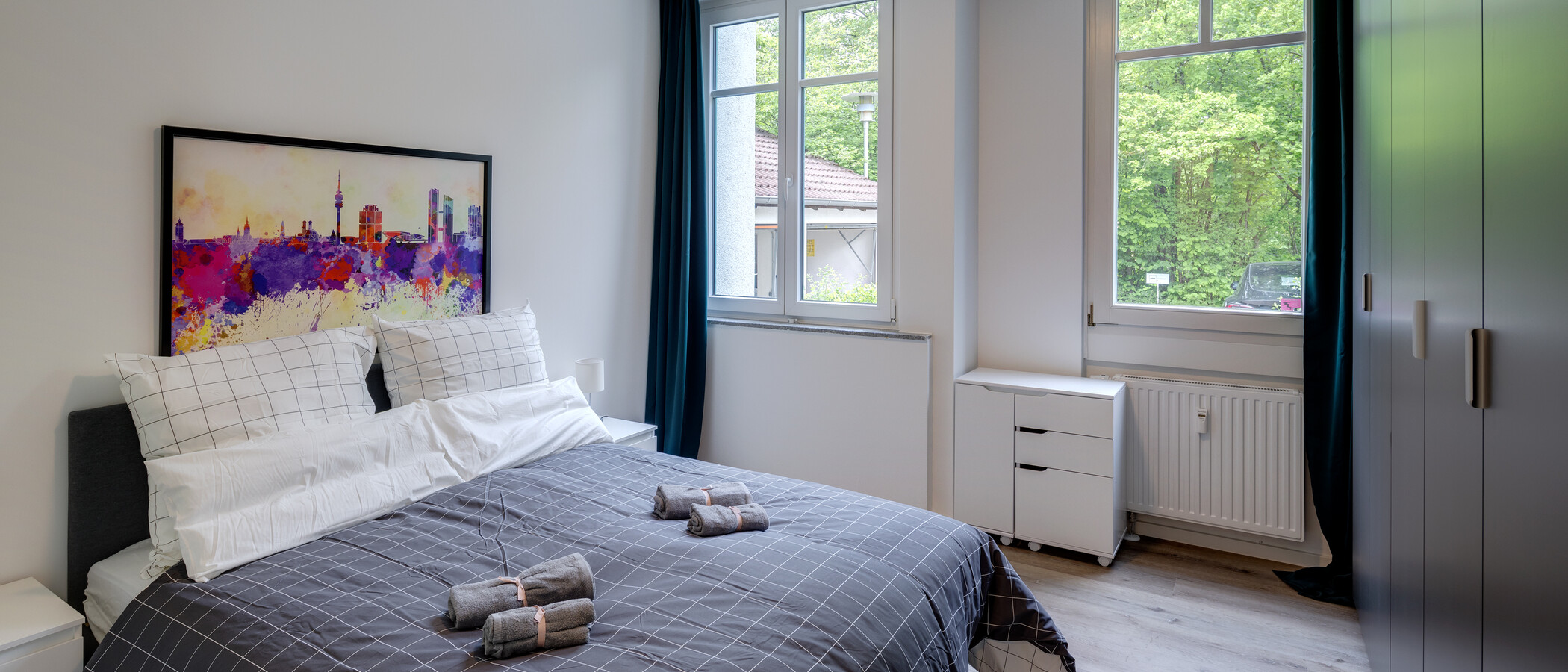 Wohnung Grasbrunn 01 1. Schlafzimmer 13493