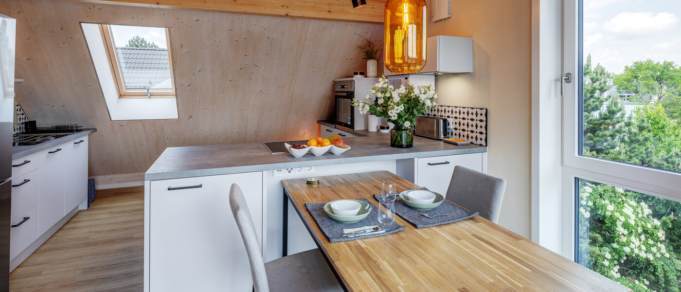 Dachgeschosswohnung München Berg am Laim 05 Küche 13504