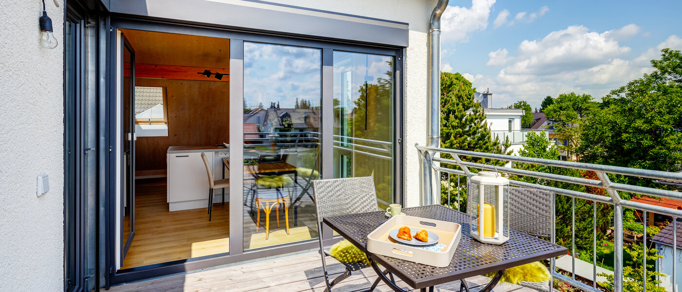 Dachgeschosswohnung München Berg am Laim 01 2. Dachterrasse 13504