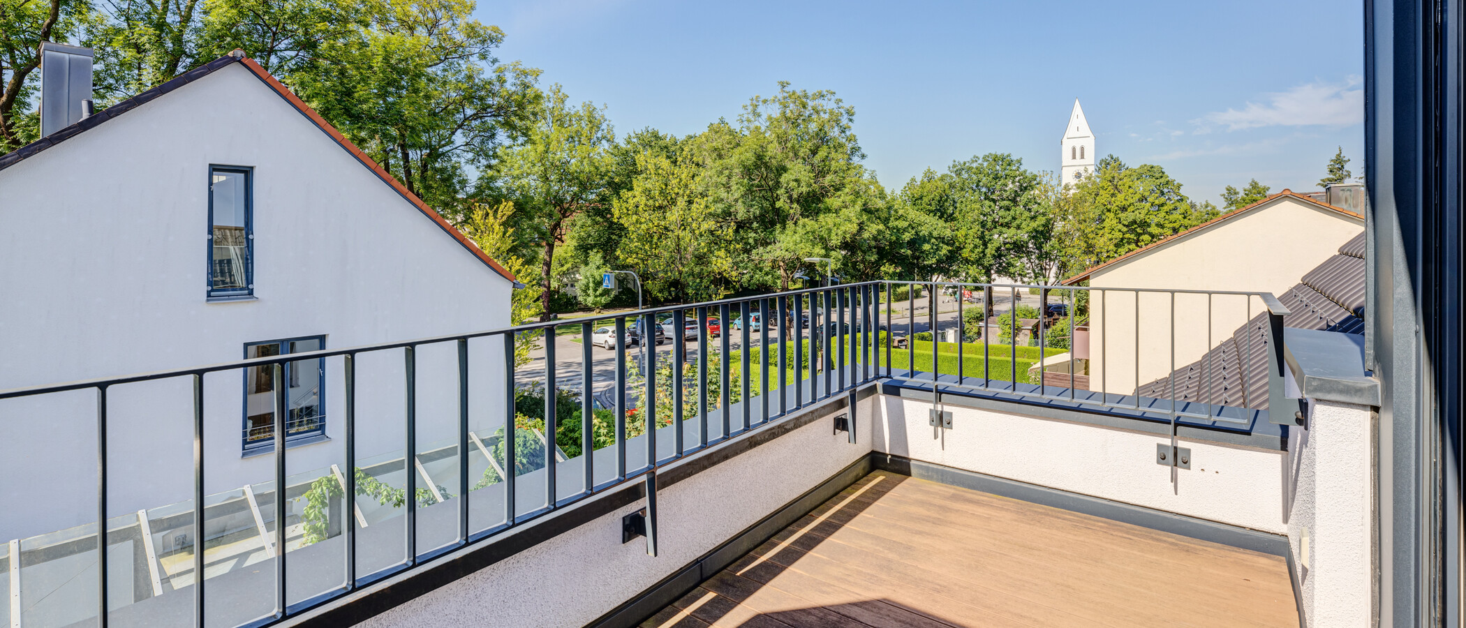 Doppelhaushälfte München Kirchtrudering 01 Dachterrasse 13512