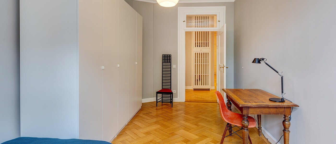 Wohnung München Isarvorstadt 03 2. Schlafzimmer	 13525