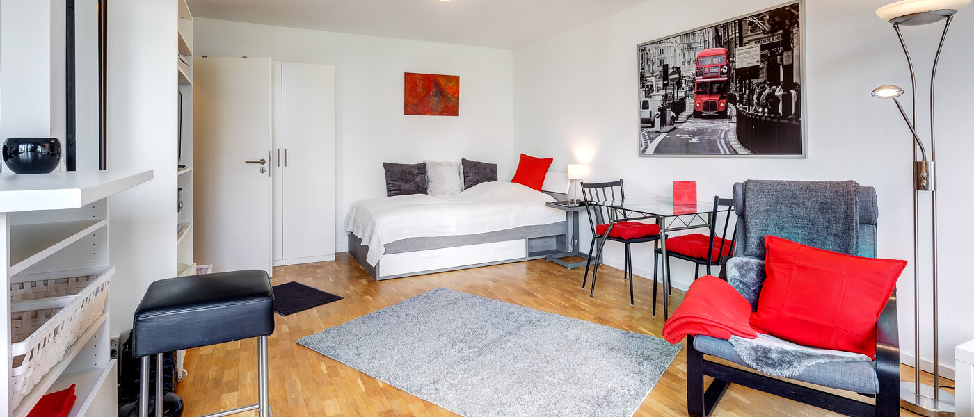 Wohnung München Schwabing-West (rund um den Hohenzollernplatz) 04 Wohnbereich 13567