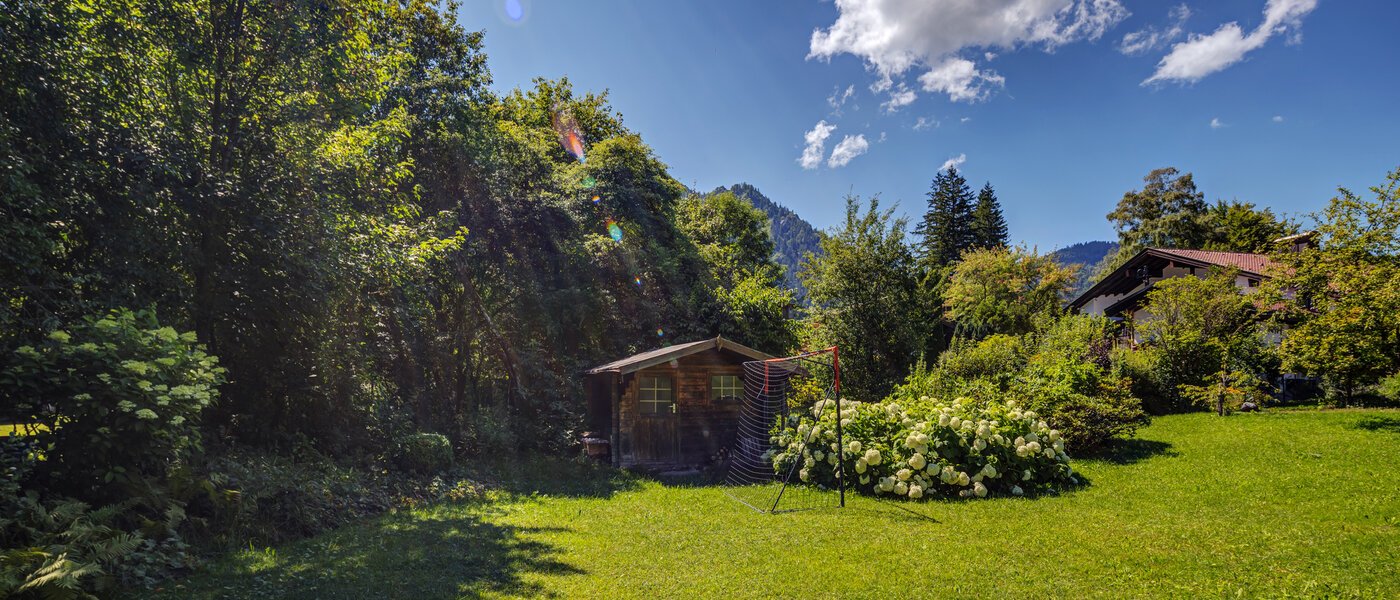 Gartenwohnung Schliersee 02 Garten 13576