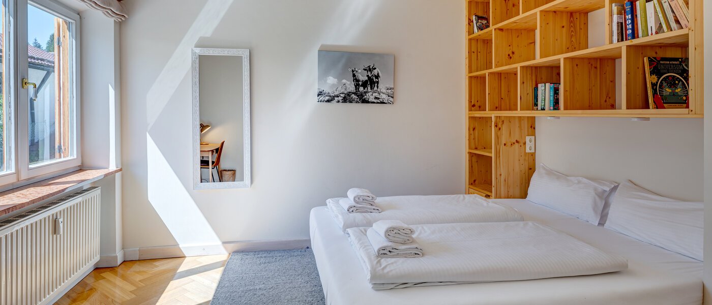 Gartenwohnung Schliersee 01 2. Schlafzimmer	 13576