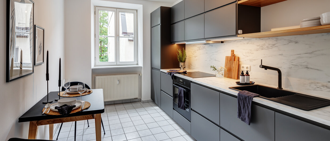 Wohnung München Lehel 01 Küche 13583