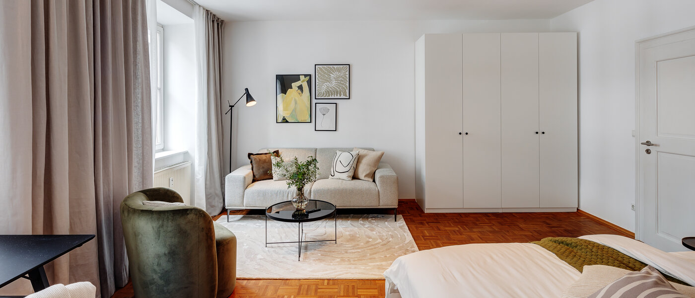 Wohnung München Lehel 04 Wohnbereich 13583