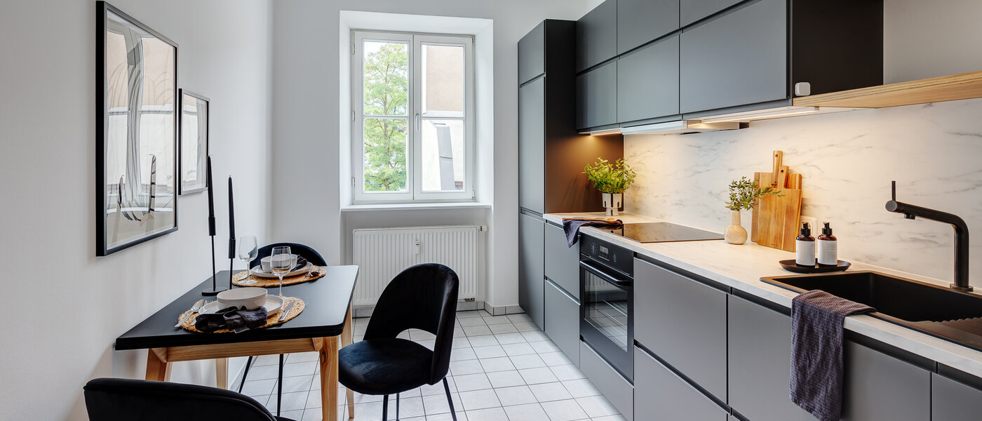 Wohnung München Lehel 01 Küche 13584