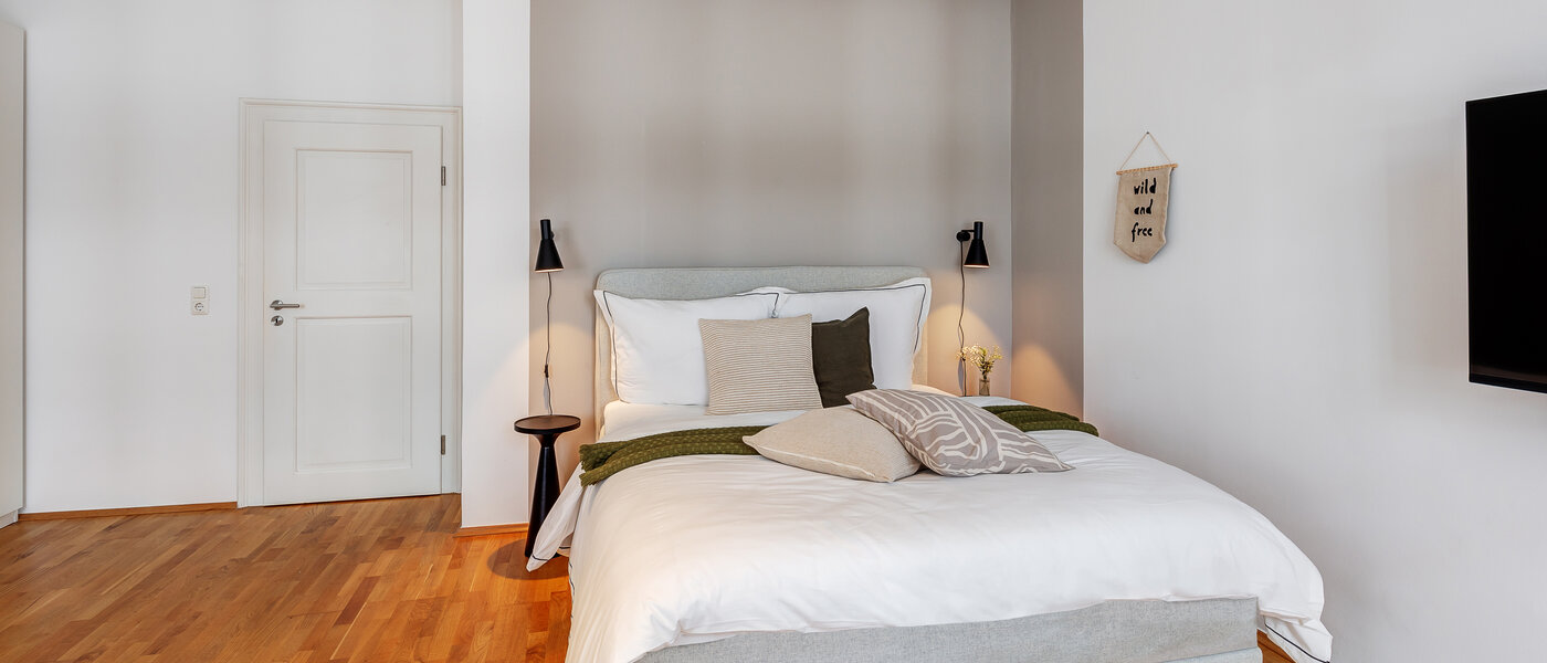 Wohnung München Lehel 02 Schlafbereich 13584