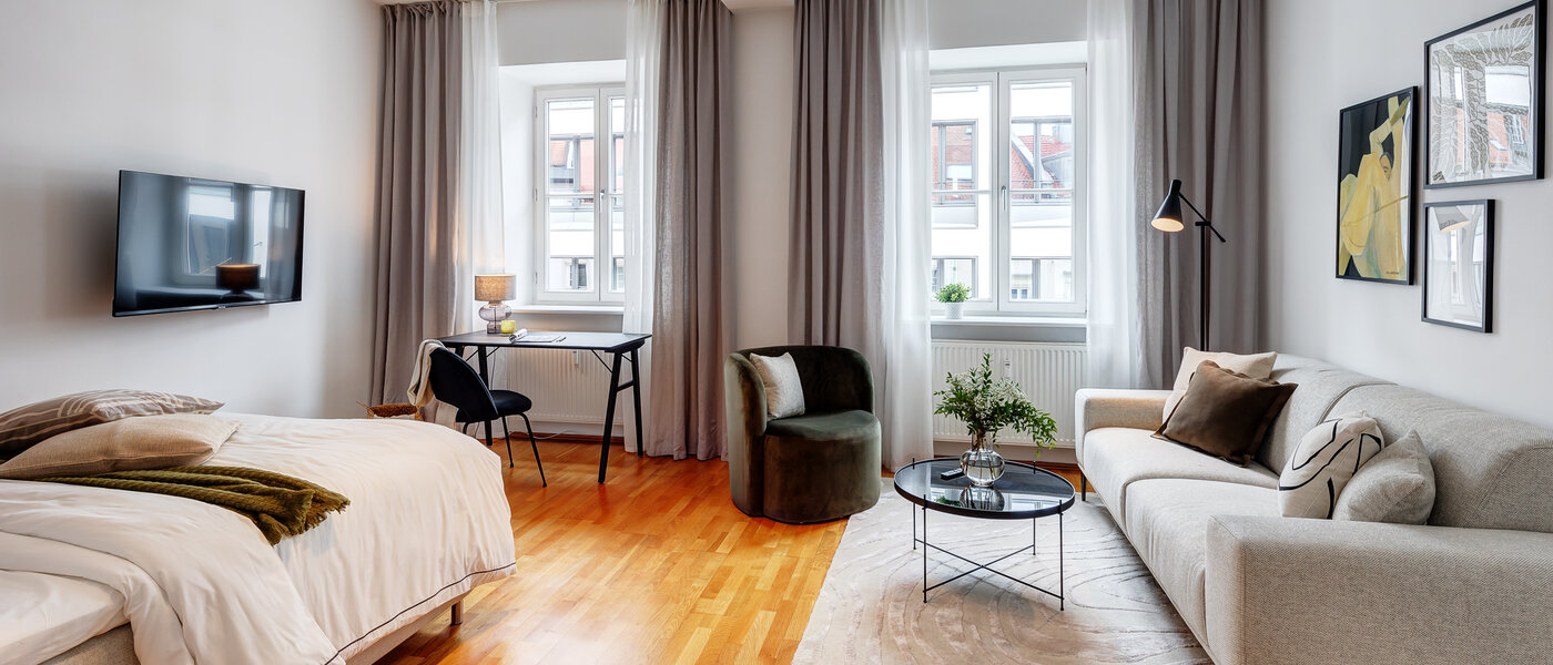 Wohnung München Lehel 01 Wohnbereich 13584