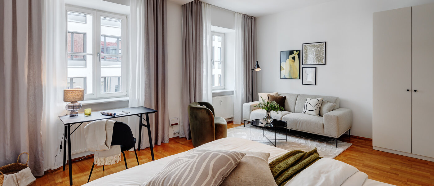 Wohnung München Lehel 04 Wohnbereich 13584