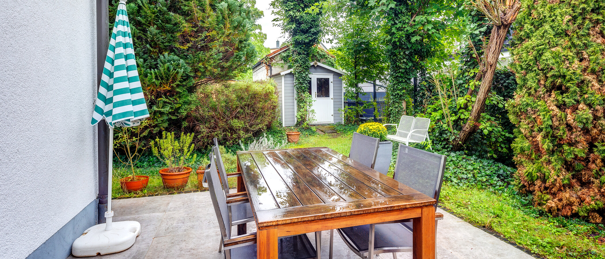 Maisonettewohnung München Lerchenau 01 Garten 13603