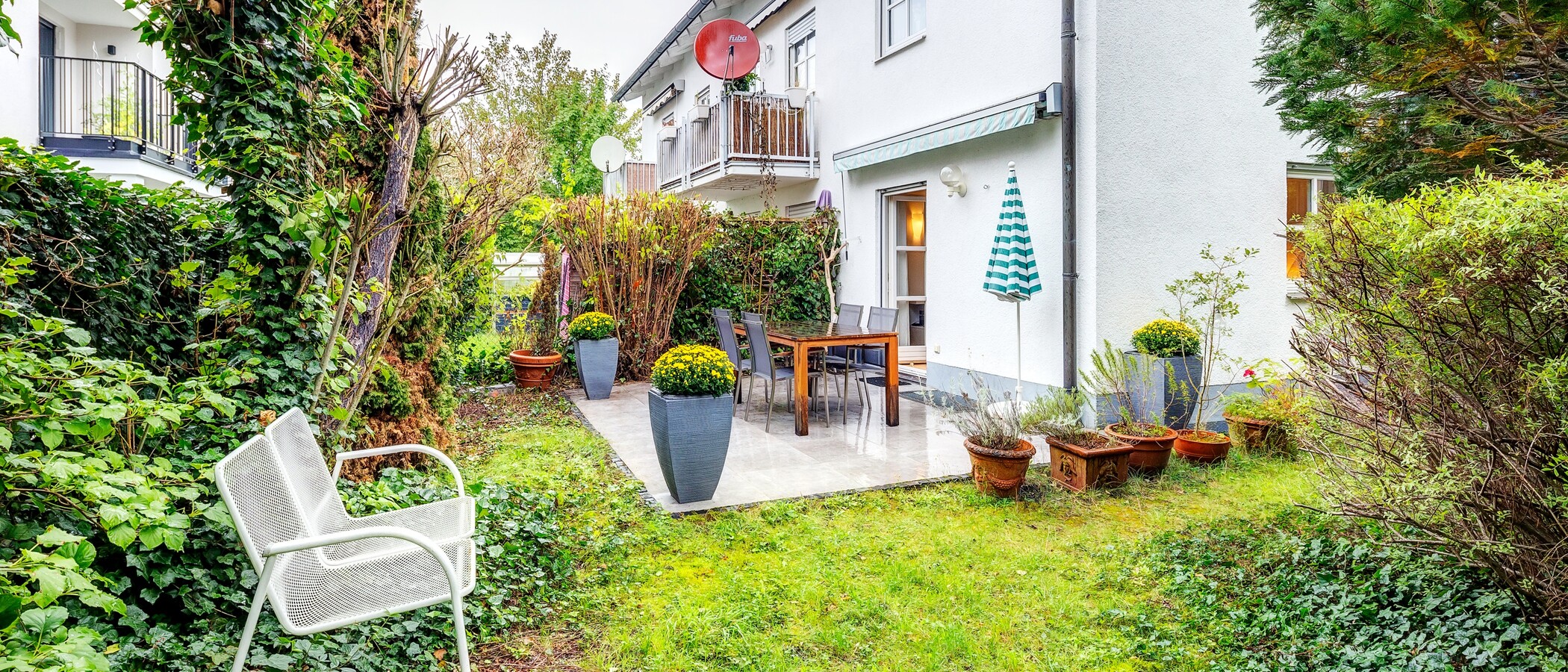 Maisonettewohnung München Lerchenau 02 Garten 13603