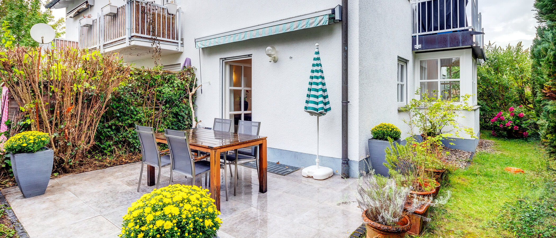 Maisonettewohnung München Lerchenau 01 Terrasse 13603