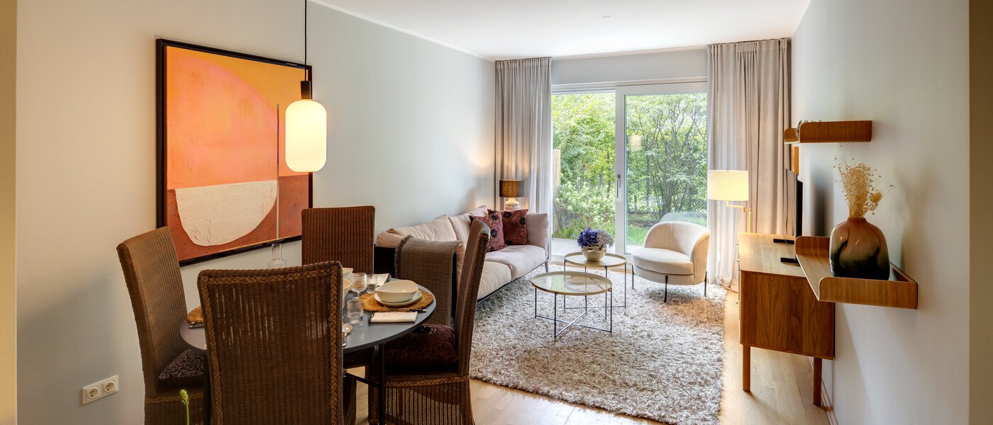 Wohnung München Obersendling 02 Wohnbereich 13617