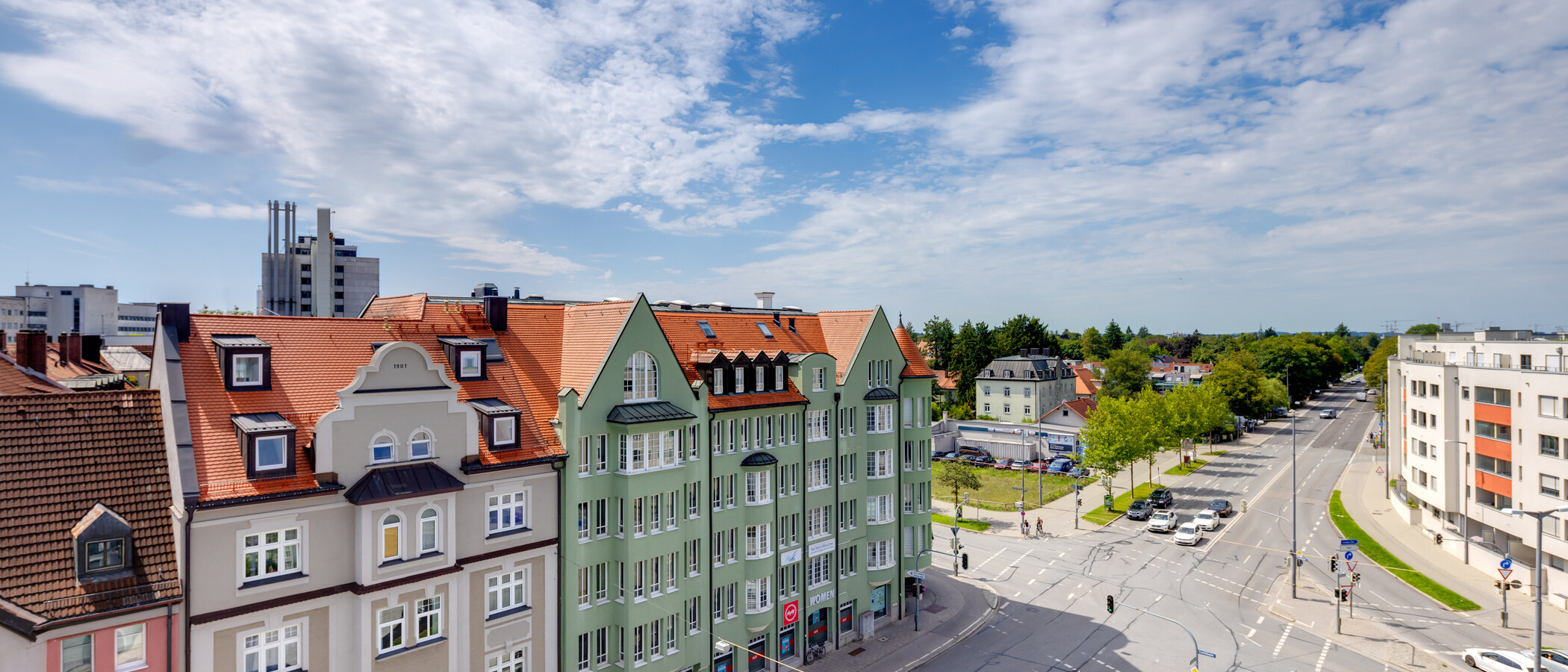 Dachterrassenwohnung München Pasing 02 Aussicht 13619