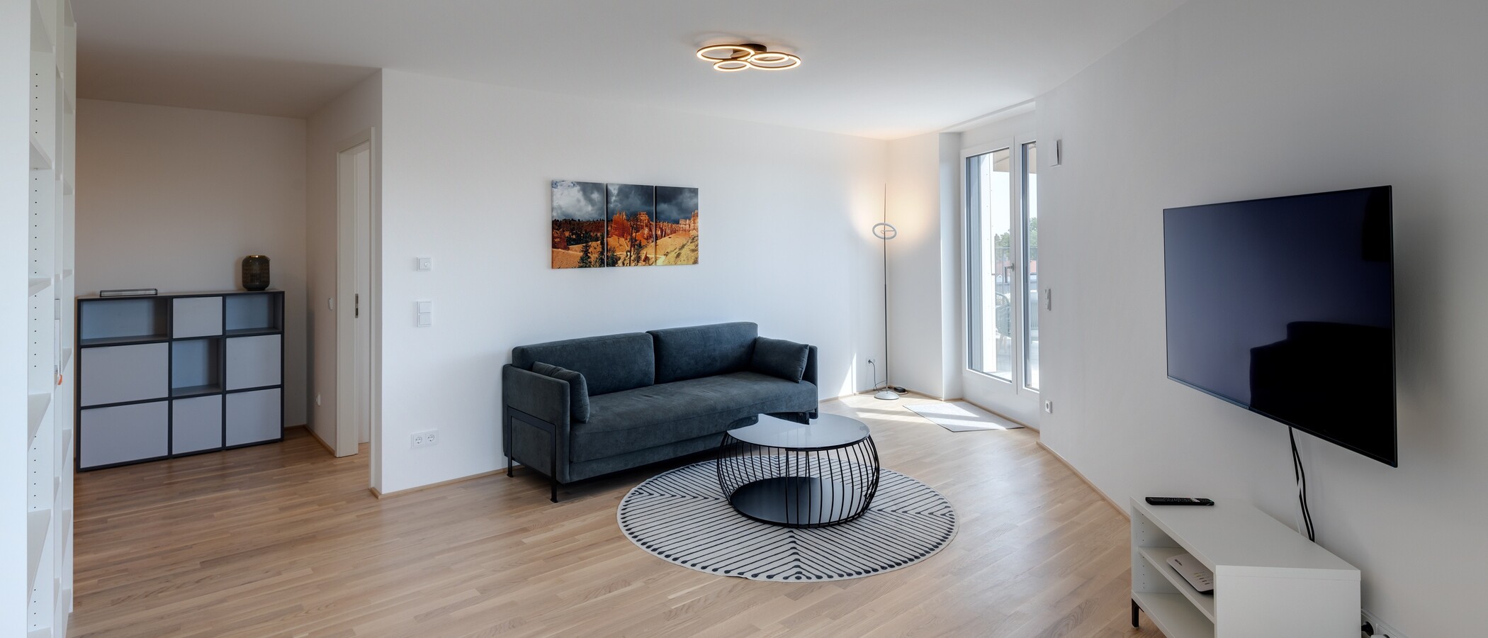 Dachterrassenwohnung München Pasing 02 Wohnbereich 13619