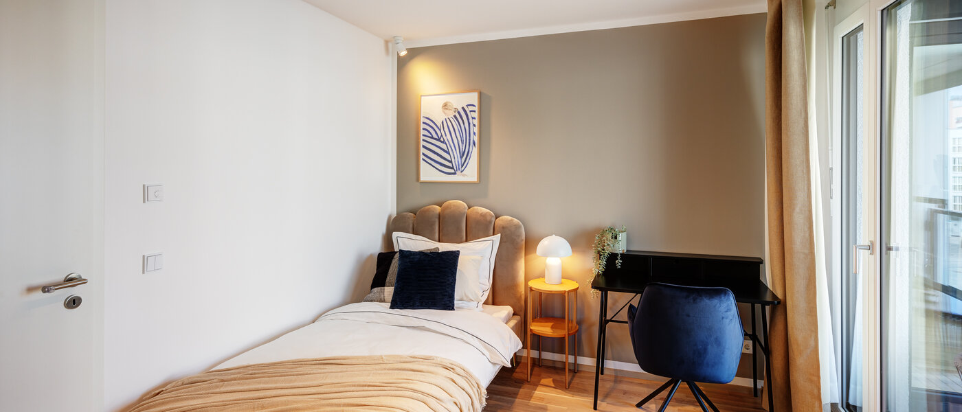 Wohnung München Pasing 02 2. Schlafzimmer	 13632