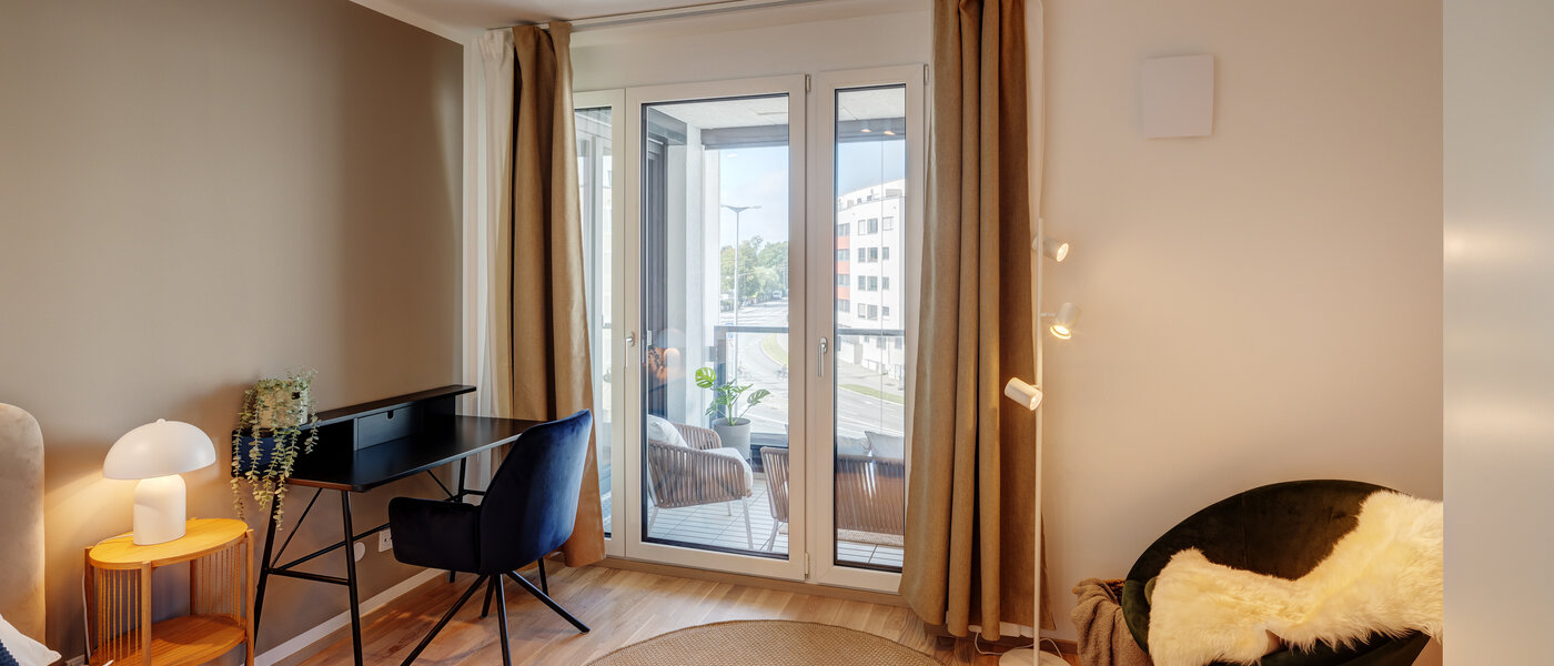 Wohnung München Pasing 03 2. Schlafzimmer	 13632