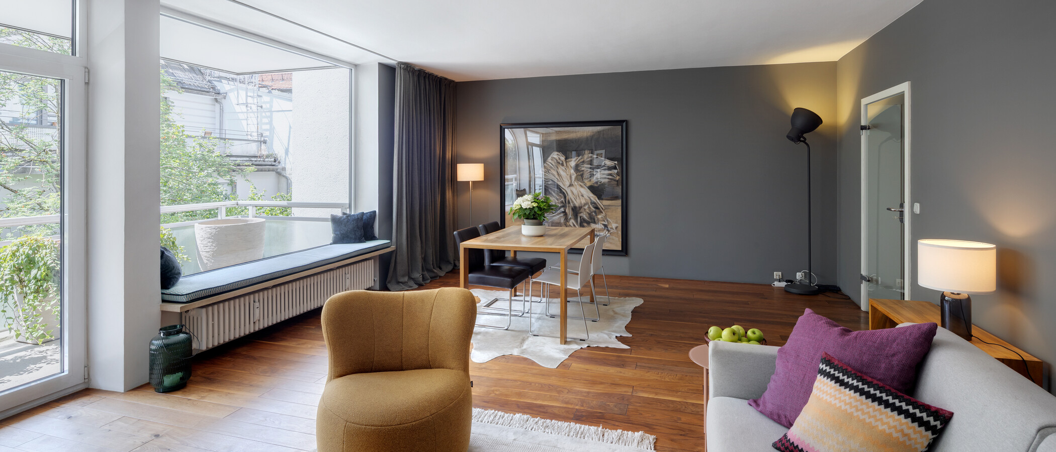Wohnung München Altbogenhausen 04 Wohnzimmer 13633