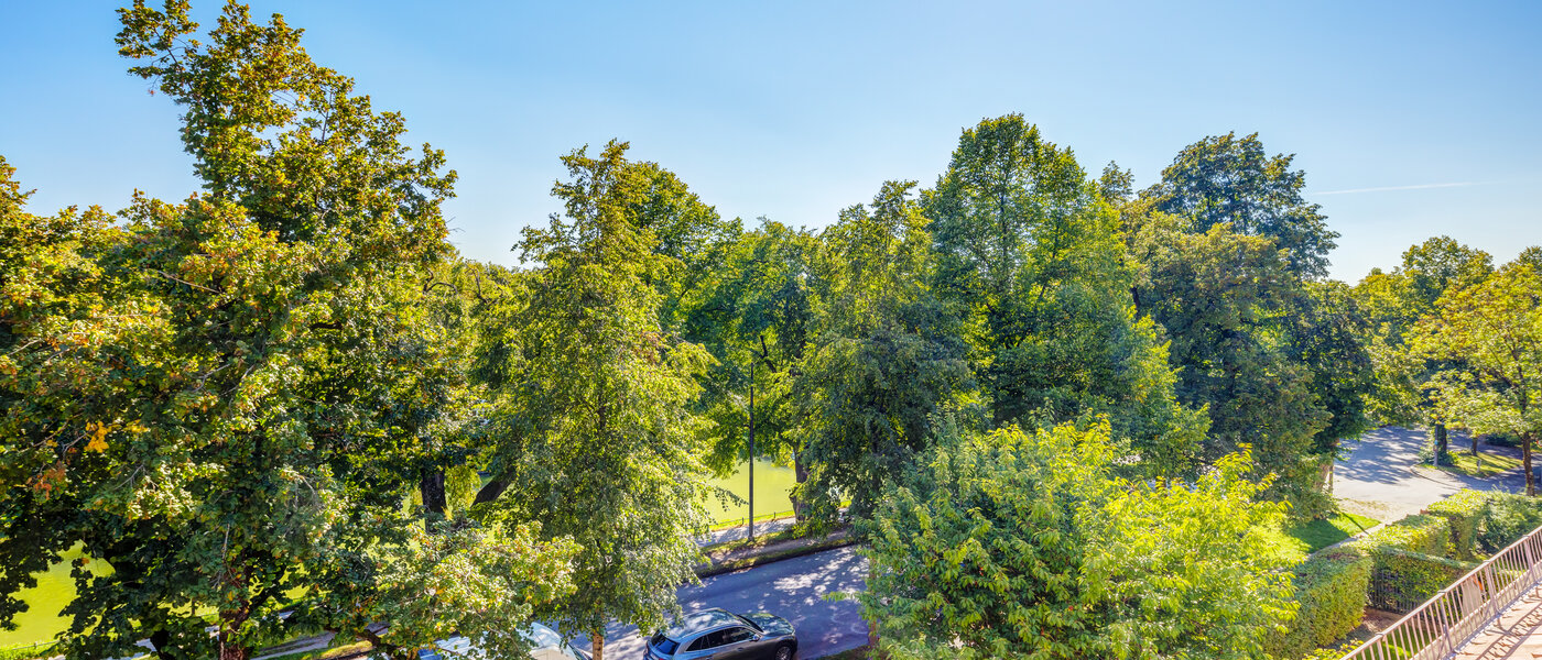 Dachgeschosswohnung München Nymphenburg 03 Aussicht 13654