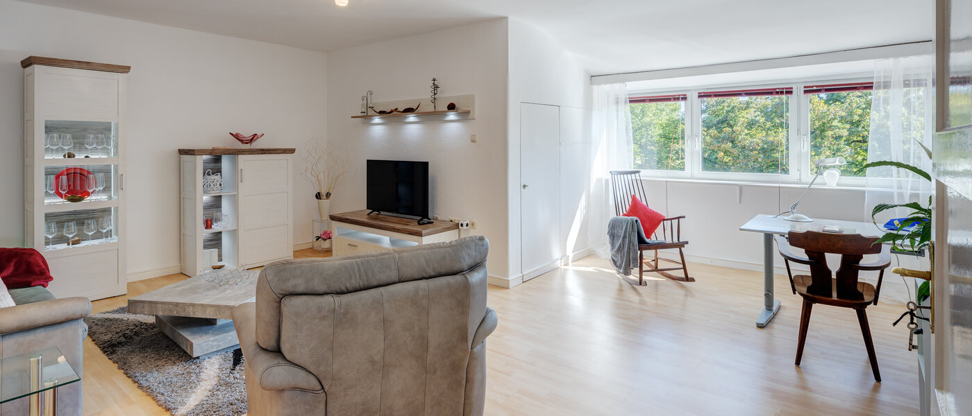 Dachgeschosswohnung München Nymphenburg 02 Wohnbereich 13654