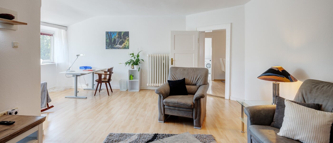 Dachgeschosswohnung München Nymphenburg 03 Wohnbereich 13654