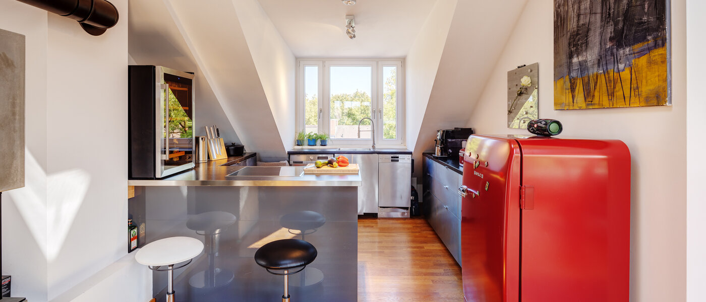 Dachterrassenwohnung München Ramersdorf 01 Küche 13657