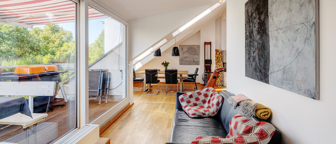 Dachterrassenwohnung München Ramersdorf 04 Wohnbereich 13657