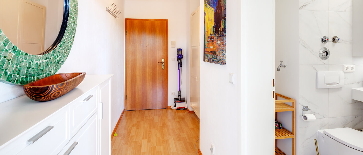 Dachterrassenwohnung München Neuperlach 02 Flur/Gang 13658