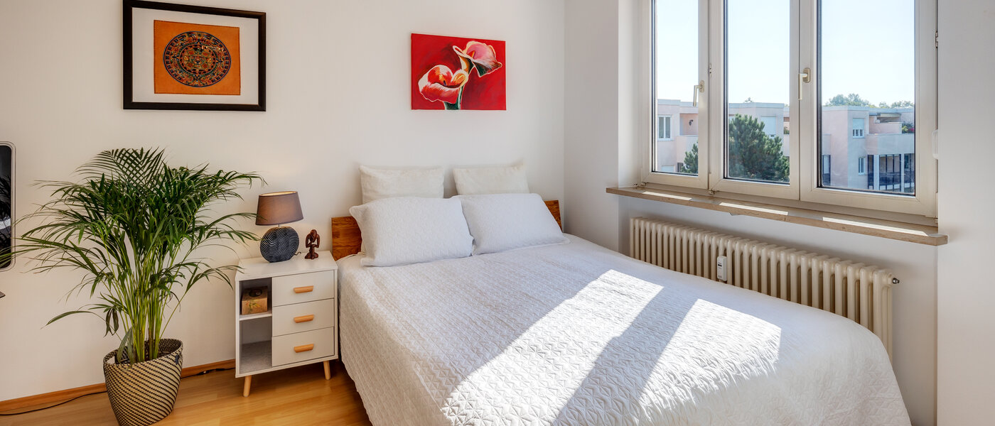 Dachterrassenwohnung München Neuperlach 01 Schlafbereich 13658