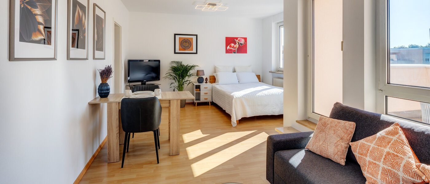 Dachterrassenwohnung München Neuperlach 01 Wohnbereich 13658