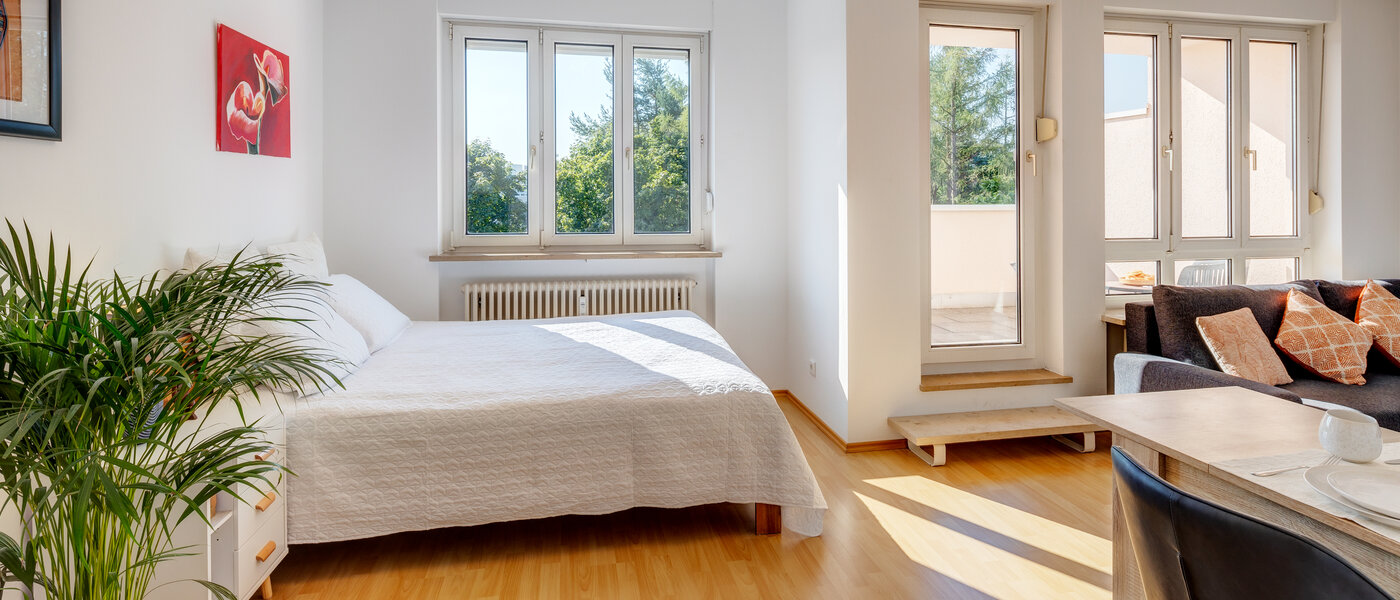 Dachterrassenwohnung München Neuperlach 02 Wohnbereich 13658