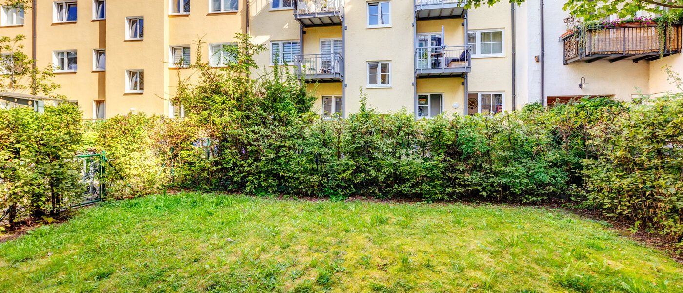 Wohnung München Obergiesing 02 Garten 13663