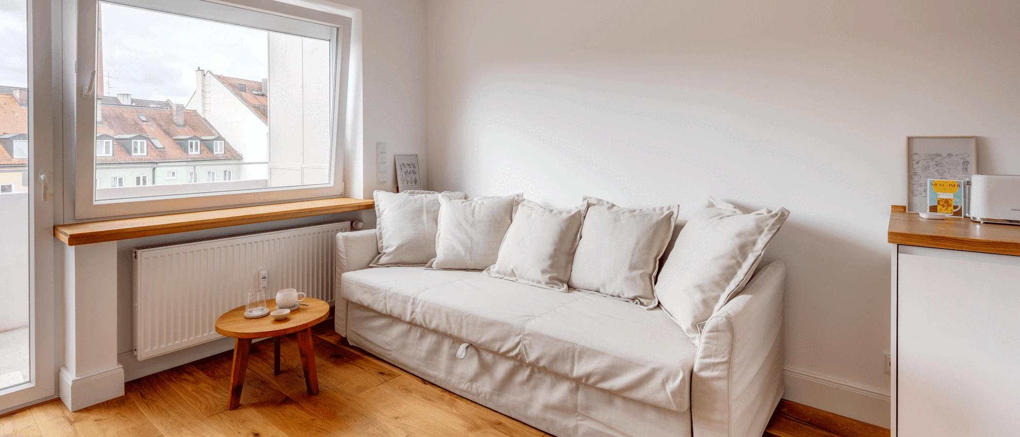 Wohnung München Maxvorstadt 01 Schlafbereich 13666